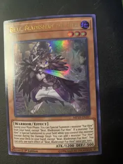 Yugioh Beat, Bladesman Fur Hire MP19-EN247 Ultra Rare 1st Ed NM - Image 1