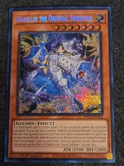 Yugioh! TCG - Diabellze the Original Sinkeeper -Prismatic Secret Rare MP25-EN063 - Image 1