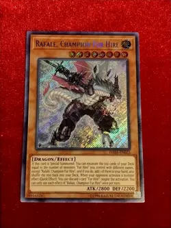 Rafale, Champion Fur Hire DASA-EN023 Dark Saviors Unlimited Secret Rare - Unplyd - Image 1