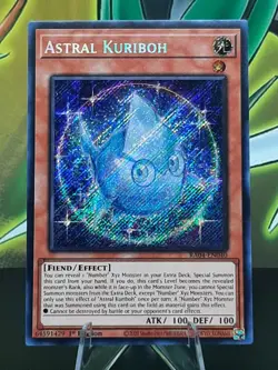 Yu-Gi-Oh! Astral Kuriboh RA04-EN040 Secret Rare 1st Ed *Pack Fresh* - Image 3
