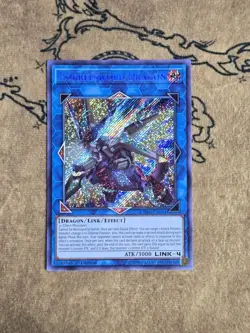 Yugioh Borrelsword Dragon CYHO-EN034 1st Edition Secret Rare NM - Image 1