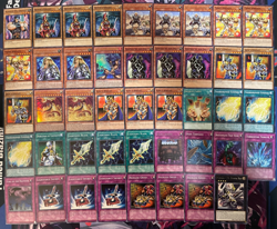YUGIOH - CLASSIC KNIGHT DECK - QUEEN'S, JACK'S, KING'S, SLIFER THE SKY DRAGON ~ - Image 1