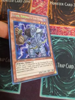 Yu-Gi-Oh! Broww, Huntsman of Dark World LCJW-EN243 Secret Rare 1st Edition NM - Image 2