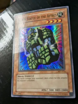 YU-GI-OH STONE STATUE OF THE AZTECS AST-014 UNLIM MP/HP - Image 1