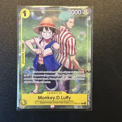 One Piece CCG Monkey.D.Luffy OP10-111 Rare Promo Card - Image 1