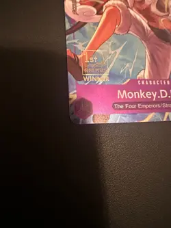 Monkey.D.Luffy (041) (1st Anniversary Tournament) P-041 One Piece Promo Winner - Image 2