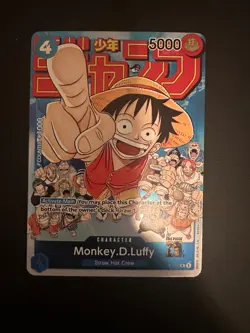 Monkey.D.Luffy (Event Pack Vol. 2) P-033 One Piece Promotion Cards Foil - Image 1
