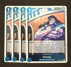 One Piece - Arlong Foil OP14-042 Playset (x4) - The Azure Sea's Seven NM - Image 1