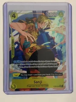 One Piece Sanji ST29-004 SR Card Egghead Starter Deck English - Image 1