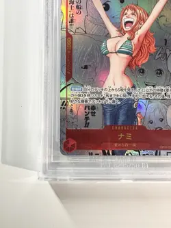 BGS 10 Pristine Nami OP01-016 Manga Alt Art ONE PIECE tcg The Best Japanese PRB - Image 5