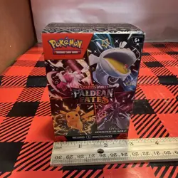 Pokemon TCG Paldean Fates Booster Bundle Box EMPTY BOX, NO CARDS - Image 2
