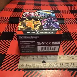 Pokemon TCG Paldean Fates Booster Bundle Box EMPTY BOX, NO CARDS - Image 3