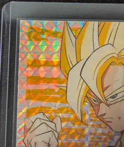 DBZ G-1 Super Saiyan Goku JPP/AMADA Funimation Card 1999 Dragon Ball Z FOIL LP - Image 3
