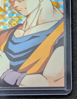 DBZ G-1 Super Saiyan Goku JPP/AMADA Funimation Card 1999 Dragon Ball Z FOIL LP - Image 5