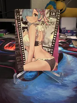 Goddess Story Private Girl Sexy Waifu Card LR-03 Rem Re:Zero Anime - Image 1