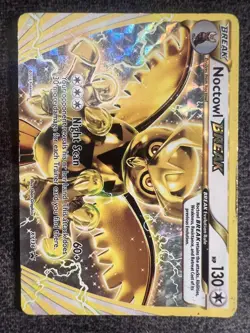 Noctowl BREAK XY136 Black Star Promo Pokemon Card LP - Image 1