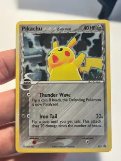 Pikachu Delta Species 035 Black Star Promo Pokemon Card Holo - Near Mint - Image 1