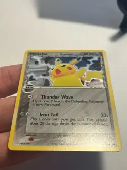 Pikachu Delta Species 035 Black Star Promo Pokemon Card Holo - Near Mint - Image 2