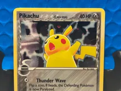 Pikachu Delta Species 035 Black Star Promo Pokemon Card Holo - Near Mint - Image 3