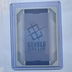 Gundam Card Game Newtype Rising Wing Gundam Zero GD01-024 LR+ Holo Foil - Image 2