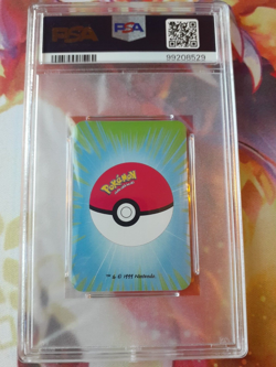 1999 Pokemon Dugrtrio 5 of Clubs Bicycle Mini Poker Playing Card PSA 10 Gem Mint - Image 2