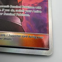 Pokemon TCG Guzma SV84/SV94 Hidden Fates Holo Full Art Card NM - Image 3
