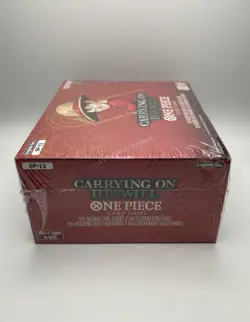 Sealed - One Piece Card Game Carrying On His Will OP-13 Booster Box English - Image 5