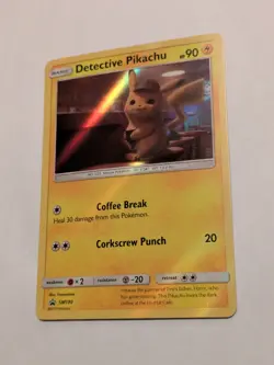 Detective Pikachu - SM190 - Movie Promo Sun & Moon Promos - Pokemon Card - NM #2 - Image 1