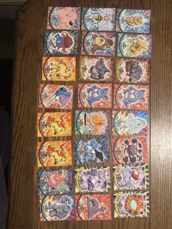 1999 Topps Pokemon TV Animation 24 Card Lot Vintage Rare - Image 1