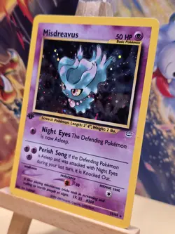 2001 Neo Revelation 1ST EDITION Misdreavus 11/64 PSA 8 🔥NICE CARD🔥 - Image 2
