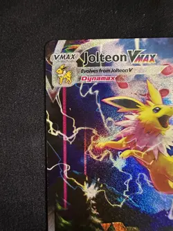 2021 Pokemon Sword & Shield Promo SWSH184 Jolteon VMAX Card Holo Near Mint OC - Image 3