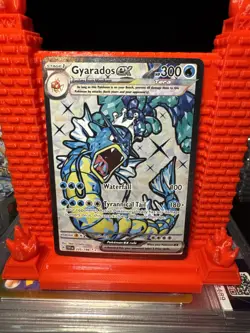 Pokemon Scarlet & Violet GYARADOS EX 225/198 Secret Rare Holo Card MINT-NM - Image 1