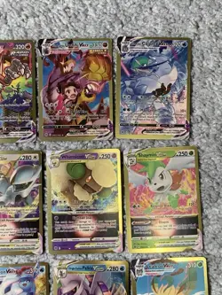 Set of 30 Grimmsnarl, Vaporen, Leafeon & More Gold Foil Fan Art Display Card NM! - Image 4