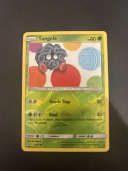 Pokemon Tangela 1/214 S&M Lost Thunder Reverse Holo Card - Image 1