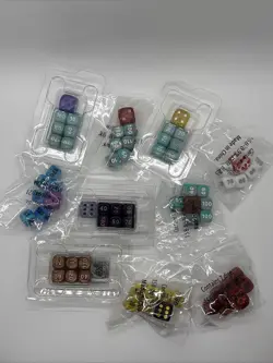 Lot of 10 Official Pokemon Trading Card Game TCG Elite Trainer Box ETB Dice Sets - Image 1