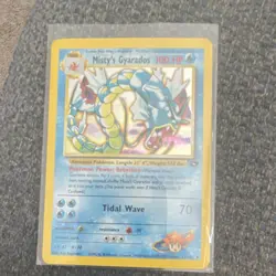 Pokemon Misty's Gyarados Holo Rare Gym Challenge 13/132 Nintendo 2000 Card - Image 1