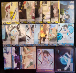 Danmachi/Wrong to Pick Up Girls in Dungeon Weiss Schwarz JP Trial Deck Cards - Image 1