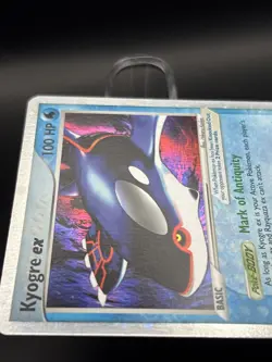 Pokemon Kyogre ex 94/101 Hidden Legends Ultra Rare Holo 100 HP EX Card 2004 - Image 4