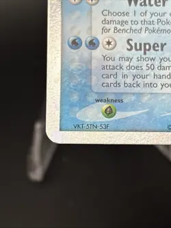 Pokemon Kyogre ex 94/101 Hidden Legends Ultra Rare Holo 100 HP EX Card 2004 - Image 5