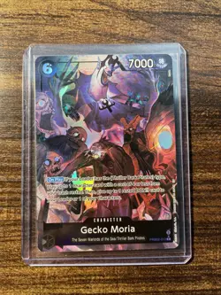 One Piece Card Game Gecko Moria Alt Art PRB02-013 R Alternate English NM/M - Image 1