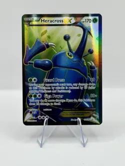 Pokemon TCG Heracross EX Full Art Holo Card 105/111 XY-Furious Fists - Image 1
