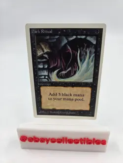 MTG Magic the Gathering Card LP - Dark Ritual Unlimited - Image 1
