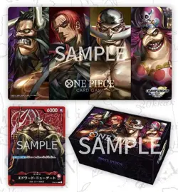 One Piece Card Game Former Four Emperors Official Championship Set 2023 NEW - Image 1