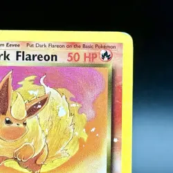 Dark Flareon 35/82 - Unlimited Team Rocket Non Holo WOTC Pokemon Card HP - Image 4