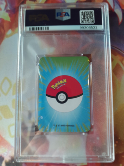 1999 Pokemon Tentacruel 8 of Spades Bicycle Mini Playing Card PSA 10 Gem Mint - Image 2