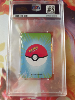 1999 Pokemon Golbat 6 of Clubs Bicycle Mini Poker Playing Card PSA 10 Gem Mint - Image 2