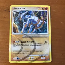 Arceus lv. 100 AR8 - Platinum Arceus Holo Rare - Pokemon Card TCG - MP - Image 1