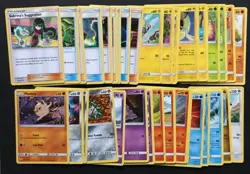 34 X Team Up SM Pokemon Cards Bundle Common Uncommon Trainer Charmander Exc-NM - Image 1