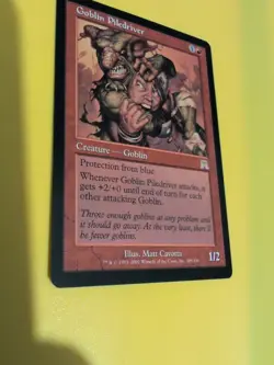 Goblin Piledriver. Magic the Gathering Card. Onslaught. Rare - Image 5