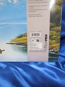 Bob Ross Lakeside Path - 9 Pocket Zip Binder - 360 Cards - Ultra Pro Brand New - Image 4